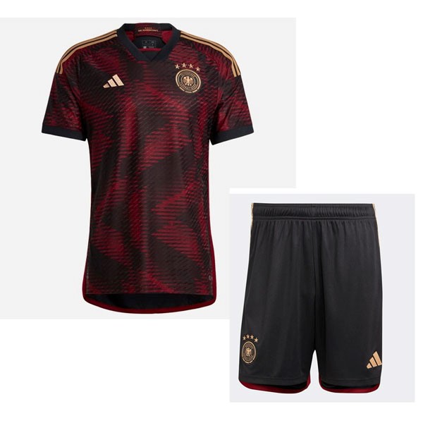 Camiseta Alemania Replica Segunda Ropa Niño 2022/23